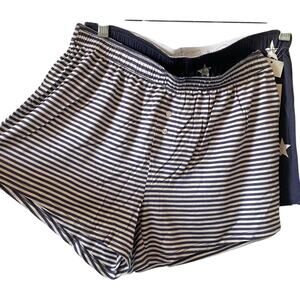 NEW JENNI INTIMATES BUNDLE OF TWO Pajama Shorts Blue Size XS Loungewear